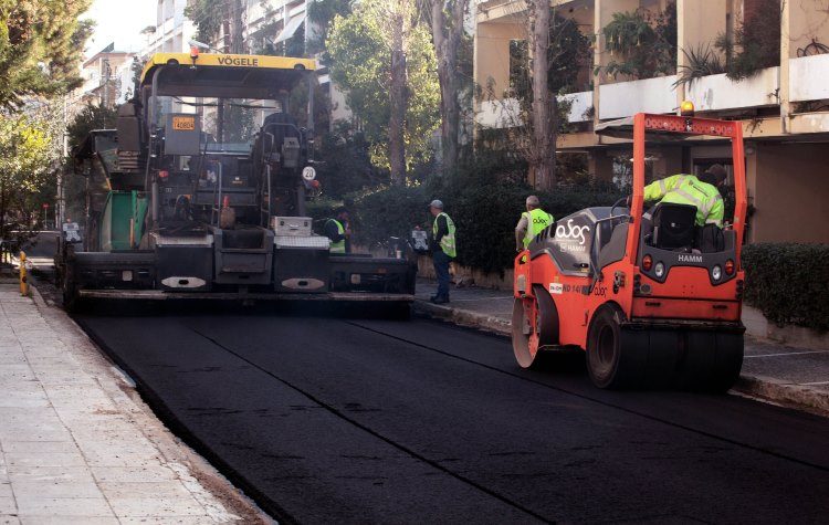 Νέες ασφαλτοστρώσεις από τον Δήμο - Έργα σε 21 δρόμους