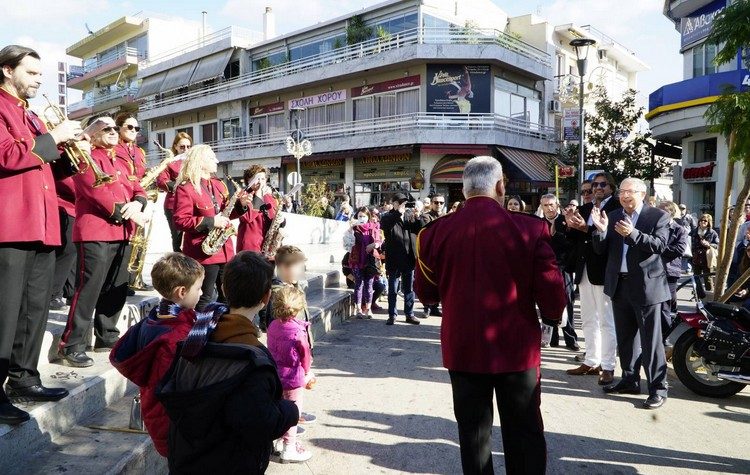 Πρωτοχρονιάτικα κάλαντα από τη Φιλαρμονική του Δήμου Αμαρουσίου