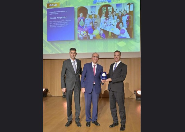 “Best City” εις… τριπλούν ο Δήμος Κηφισιάς στα φετινά βραβεία