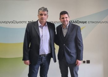 Τα προβλήματα της κοινωνίας επί τάπητος στη συνάντηση Ξ. Μανιατογιάννη-Γ. Μυλωνάκη