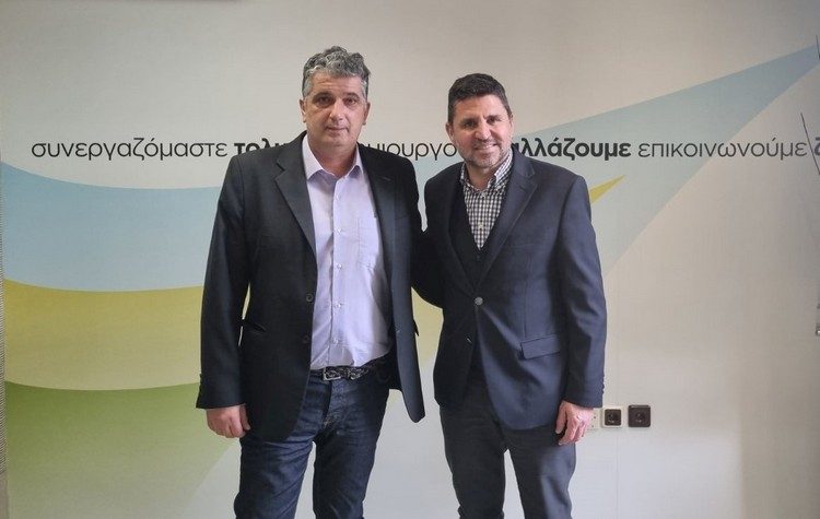 Τα προβλήματα της κοινωνίας επί τάπητος στη συνάντηση Ξ. Μανιατογιάννη-Γ. Μυλωνάκη