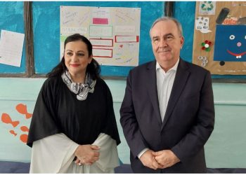 Στο Σικιαρίδειο Ίδρυμα ο αναπληρωτής υπουργός Ανάπτυξης Νίκος Παπαθανάσης