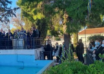 Με λαμπρότητα γιορτάστηκαν τα Θεοφάνια στον Ι.Ν. Αγίου Γεωργίου