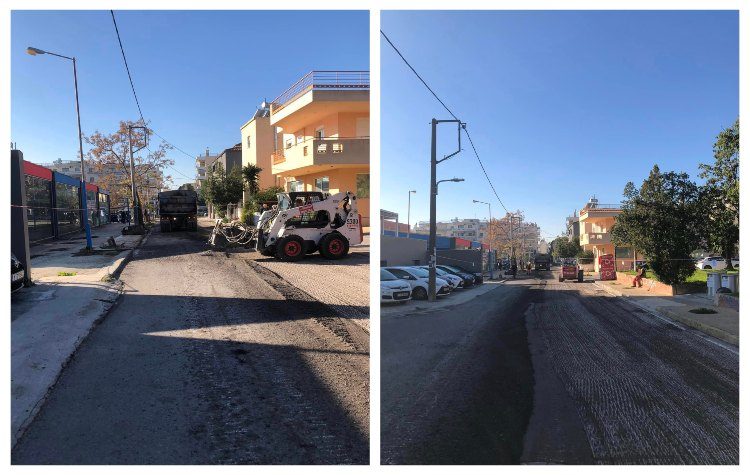 Ποδαρικό στα έργα με συνέχεια των ασφαλτοστρώσεων στο Ηράκλειο