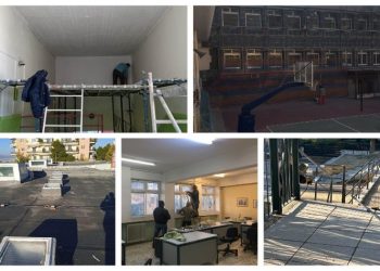 Εργασίες βελτίωσης των σχολείων της πόλης την περίοδο των γιορτών