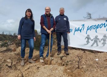 Με νέα δράση εθελοντικής αναδάσωσης ο ΣΠΑΠ γιόρτασε την Καθαρά Δευτέρα