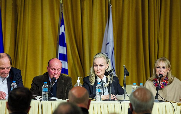 Άννα Φόνσου - Μίμης Δομάζος: Συνάντηση Πολιτισμού και Αθλητισμού στην Κηφισιά