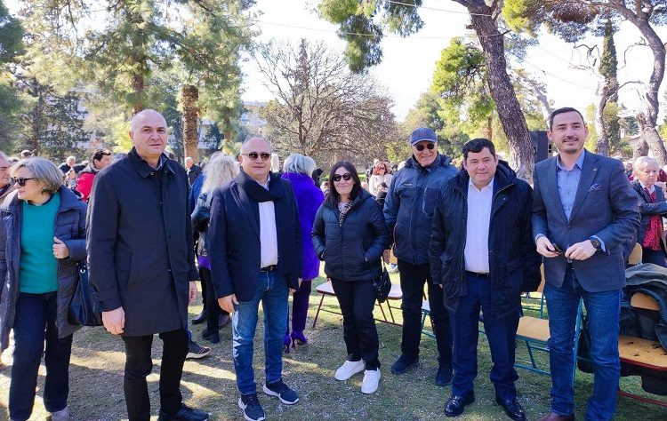 Στο άνοιγμα του Κτήματος Φιξ παραβρέθηκε ο Τάσος Μαυρίδης