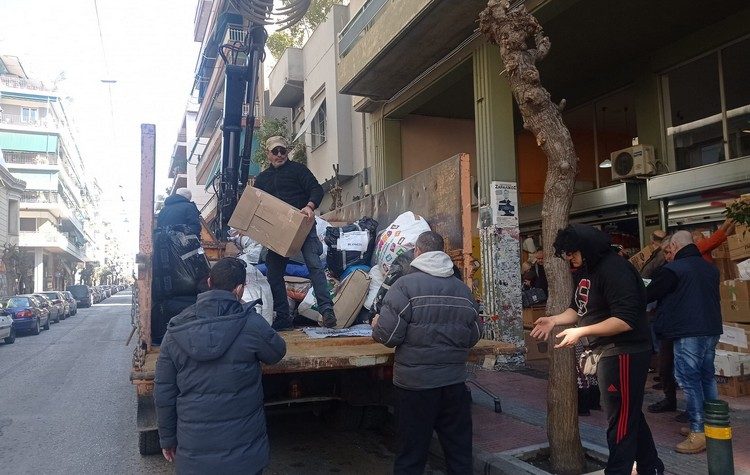 Αναχώρησε η α’ αποστολή ανθρωπιστικής βοήθειας του Δήμου για τους σεισμοπαθείς της Συρίας