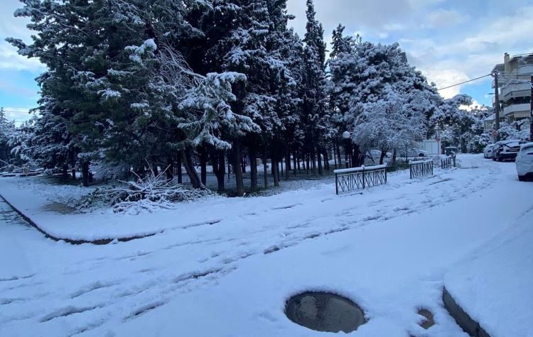 Έντονη χιονόπτωση στον Δήμο - Βεβαίωση αδυναμίας μετακίνησης