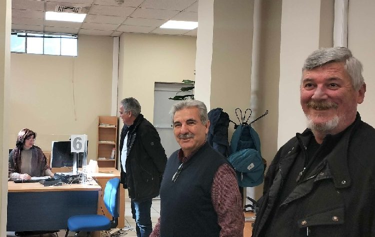 Ο Πάνος Σκουρλέτης συναντήθηκε με εργαζόμενους του Δήμου