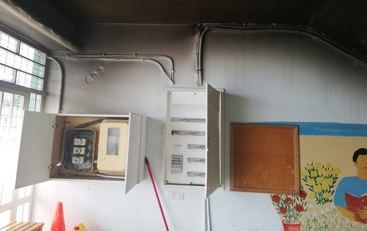 Πυρκαγιά προκάλεσε ζημιές στο Δημοτικό Σχολείου Καλάμου