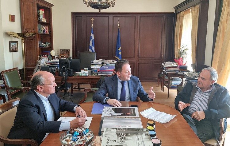 Συνάντηση Σ. Τσίρκα με Σ. Πέτσα για χρηματοδότηση κατασκευής υδατοδεξαμενής στο Άνω Σούλι