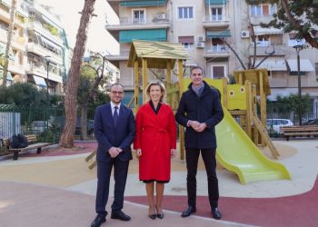 Visa: Μια νέα παιδική χαρά σε μια ιστορική γειτονιά της Αθήνας