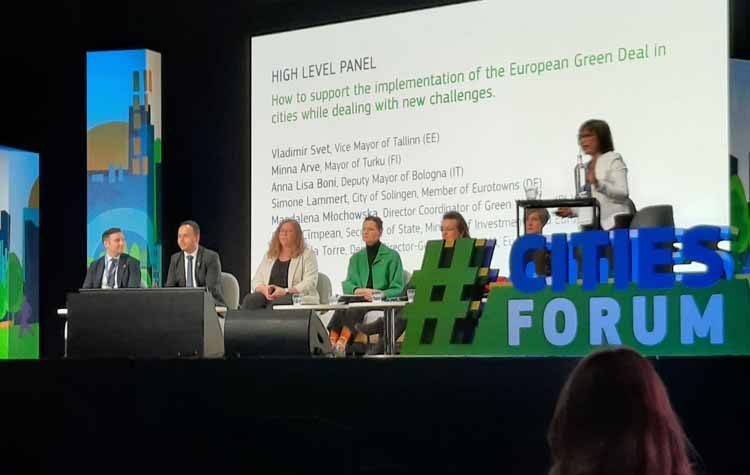 Στο «Cities Forum» της Ευρωπαϊκής Επιτροπής για τη βιωσιμότητα των πόλεων