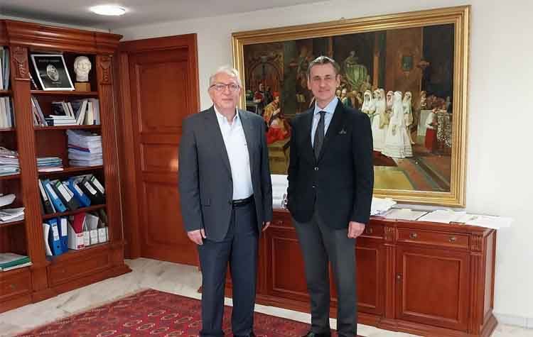 Συνάντηση Θ. Αμπατζόγλου με τον Ειδικό Γραμματέα Αποκεντρωμένης Διοίκησης Γ. Ζαφειρόπουλο