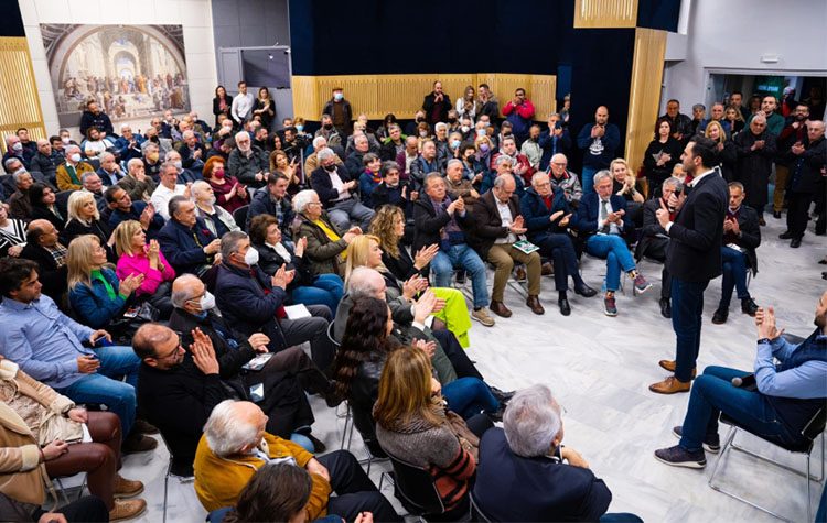 Μ. Χριστοδουλάκης από τον Άγιο Στέφανο: «Να αλλάξει επιτέλους εποχή αυτό το κράτος»