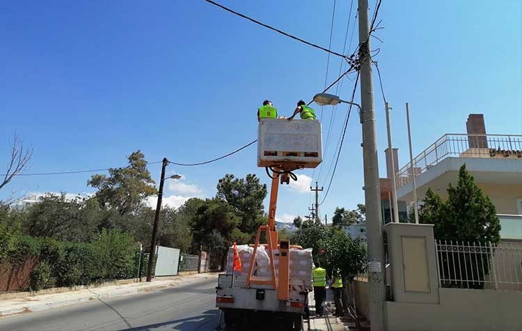 Δήμος Αμαρουσίου: Εγκατάσταση 894 φωτιστικών LED τους τελευταίους 7 μήνες
