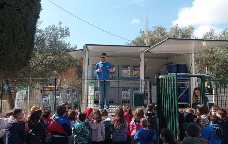 Συνεχίζεται με επιτυχία στα σχολεία το πρόγραμμα «Τhe Green City» της Περιφέρειας