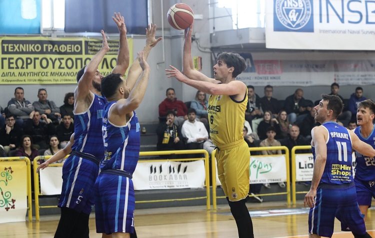 Elite League: Πήρε το ντέρμπι με τον Ηρακλή το Μαρούσι, νίκη «ανάσα» για τη ΦΕΑ