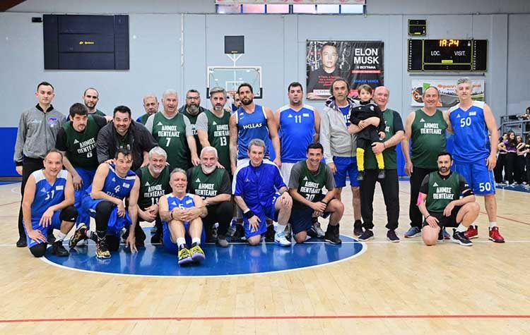 Έβαλαν… τρίποντα για καλό σκοπό