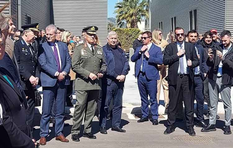 Στα εγκαίνια του Νέου Κέντρου Εκπαίδευσης της Πυροσβεστικής ο Βλάσσης Σιώμος