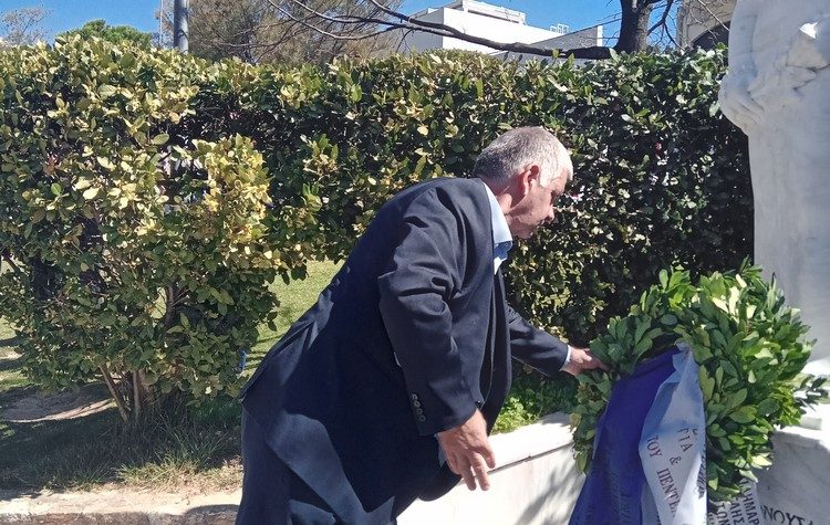 Βλάσσης Σιώμος: «Πιο επίκαιρη από ποτέ η Επανάσταση του 1821»