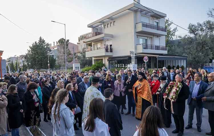 Στους εορτασμούς του Ι.Ν. Αγίου Θωμά παραβρέθηκε ο δήμαρχος