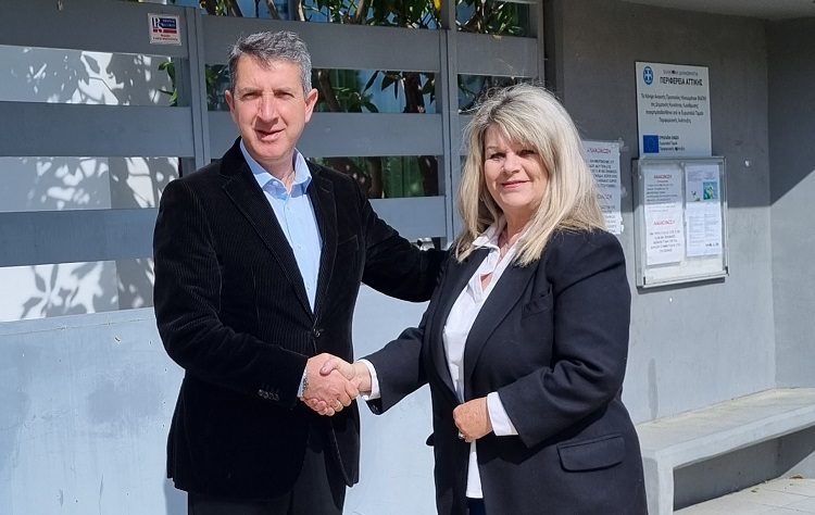 Ο Νικηφόρος Κωνσταντίνου καλωσόρισε την Κατερίνα Κουφοπούλου