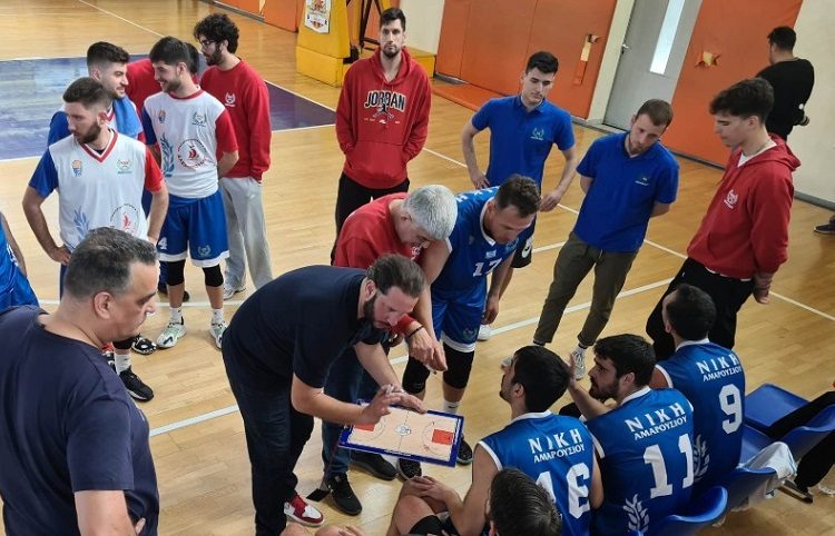 Μπάσκετ Ανδρών: Εξασφάλισε την παραμονή της στη Γ΄ Εθνική η Νίκη Αμαρουσίου