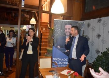 Ν. Ζόμπολας: Προεκλογική εκκίνηση για τις εθνικές κάλπες από την κεντρική πλατεία