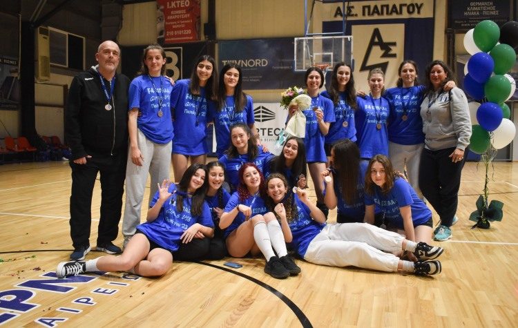 Στην 3η θέση της ΕΣΠΑΑΑ οι κορασίδες του Παπάγου