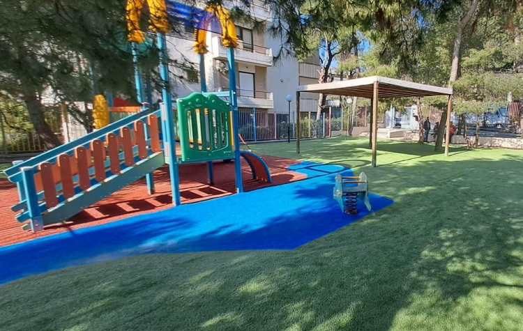 Άλλαξε όψη το προαύλιο του 9ου Νηπιαγωγείου