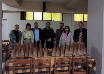 Η «Νέα Δημιουργία» πρόσφερε νηστίσιμα τρόφιμα σε 120 οικογένειες