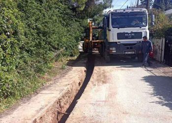 Αντικατάσταση αμιαντοτσιμεντοσωλήνων στο Ζούμπερι