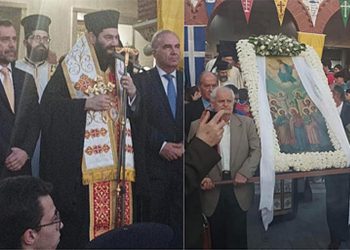 Με μεγάλη συμμετοχή του κόσμου η τοπική γιορτή της Αναλήψεως του Κυρίου