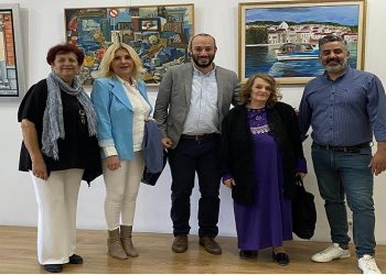Δήμος Μπροστά+: «Παρόντες στην έκθεση της Ομάδας εικαστικών καλλιτεχνών»