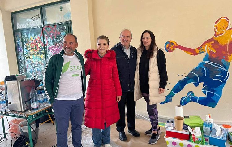 Ομόρφυνε το Κλειστό Γυμναστήριο Άνοιξης