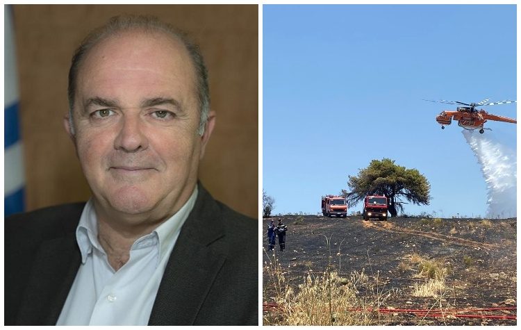 Γ. Καλαφατέλης για αντιπυρική περίοδο: «Όλοι να είμαστε υπεύθυνοι και προσεκτικοί»