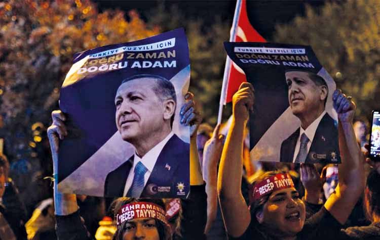 Ερντογάν: Με «αέρα» νικητή