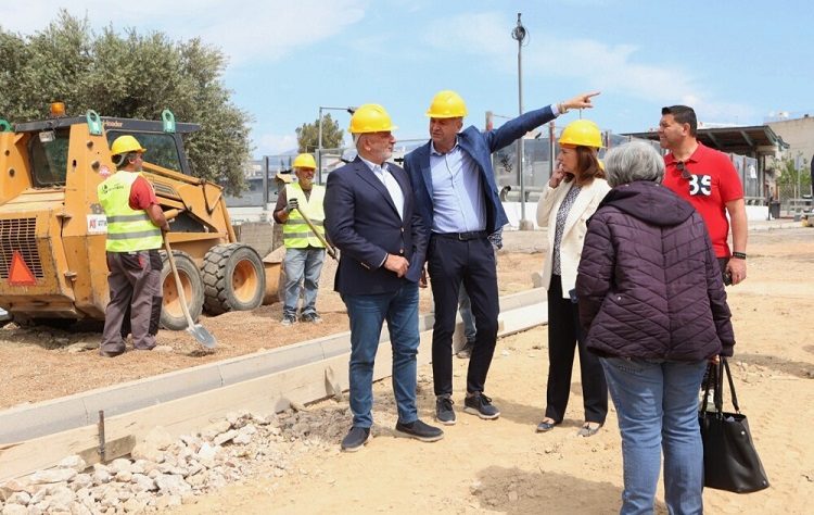 Για τα έργα στον ανισόπεδο κόμβο της Μεταμόρφωσης ενημερώθηκε ο Γιώργος Πατούλης