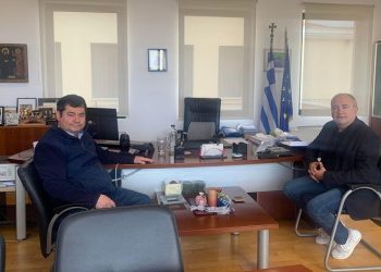 Η διάνοιξη της Λεωφόρου Κύμης στην «ατζέντα»  του Τάσου Μαυρίδη και του Νίκου Μπάμπαλου