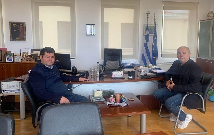 Η διάνοιξη της Λεωφόρου Κύμης στην «ατζέντα» του Τάσου Μαυρίδη και του Νίκου Μπάμπαλου