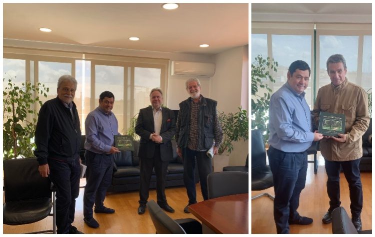 Τους τέως υπουργούς Ανδρέα Λοβέρδο και Γιώργο  Κατρούγκαλο υποδέχθηκε ο Τάσος Μαυρίδης