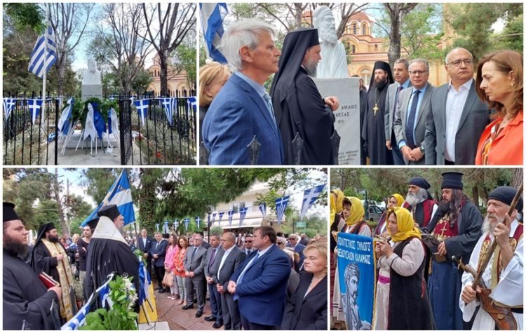 Αποκαλυπτήρια της προτομής του «Παπαφλέσσα»