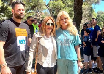 Η Μαρίνα Πατούλη Σταυράκη στον 26ο Αγώνα Δρόμου στο δάσος Μορέλλα