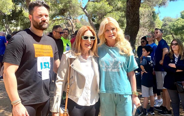 Η Μαρίνα Πατούλη Σταυράκη στον 26ο Αγώνα Δρόμου στο δάσος Μορέλλα