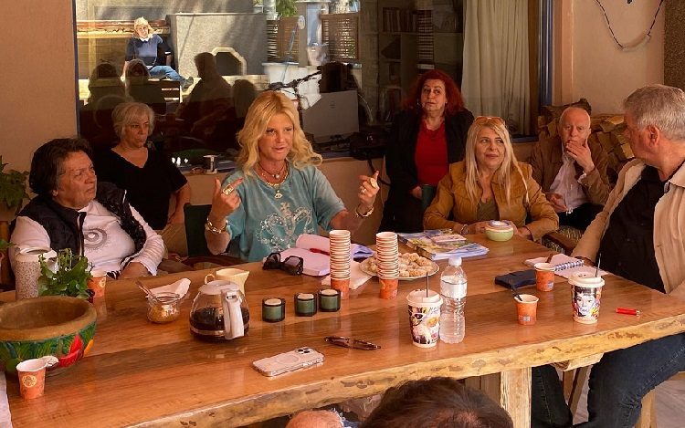 Η Μαρίνα Πατούλη – Σταυράκη συνεχίζει τον κύκλο επαφών της με τους πολίτες