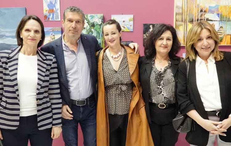 Εγκαινιάστηκε η Α΄ Έκθεση Τμημάτων Ζωγραφικής Ενηλίκων του Δήμου