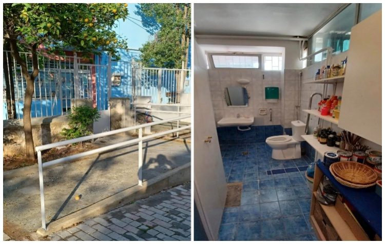 Ο Δήμος αναβαθμίζει τα σχολεία με ράμπες και χώρους υγιεινής για ΑμεΑ